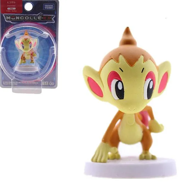 Panflam Chimchar Pokemon Figur