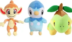 Panflam, Plinfa Oder Chelast Pluschtiere Aus Pokemon Strahlender Diamant Und Leuchtende Perle