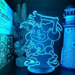 Pantimos Mr. Mime (Pokemon Unite) 3D Nachtlicht