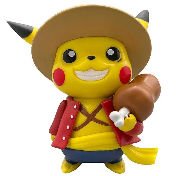 Pikachu Als Cosplay Figur - One Piece Luffy Majin Buu