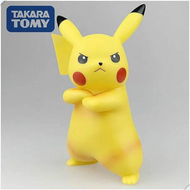 Pikachu Angry Face Action Figur (Ca. 18Cm)