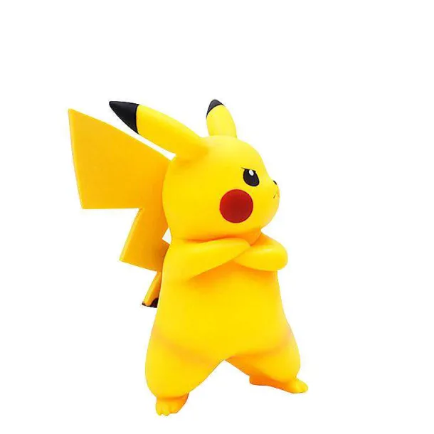 Pikachu Angry Face Action Figur (Ca. 18Cm)