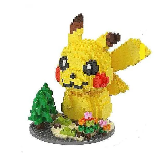 Pikachu Baustein Figuren (3 Motive Zur Auswahl)