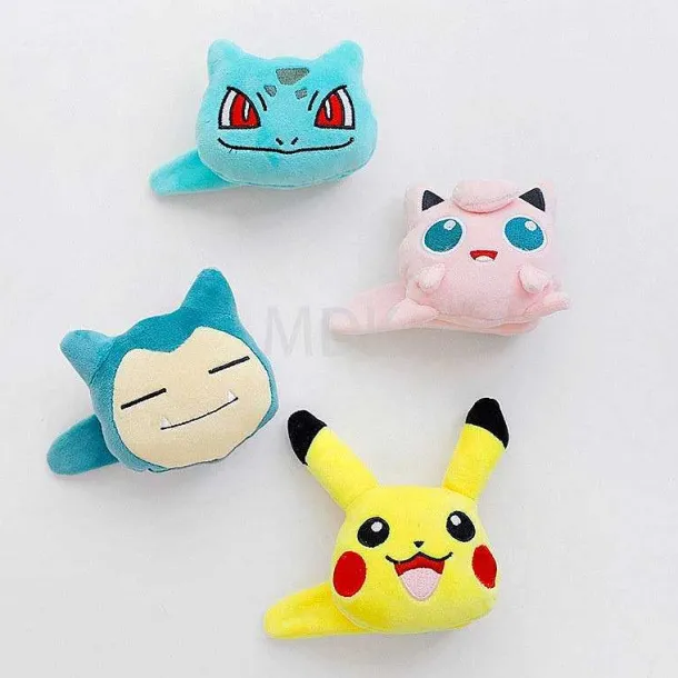 Pikachu, Bisasam, Relaxo Oder Pummeluff Haarklammern