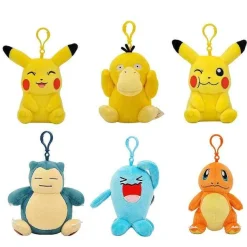 Pikachu, Bulbasaur, Squirtle Etc. Plusch Keychain