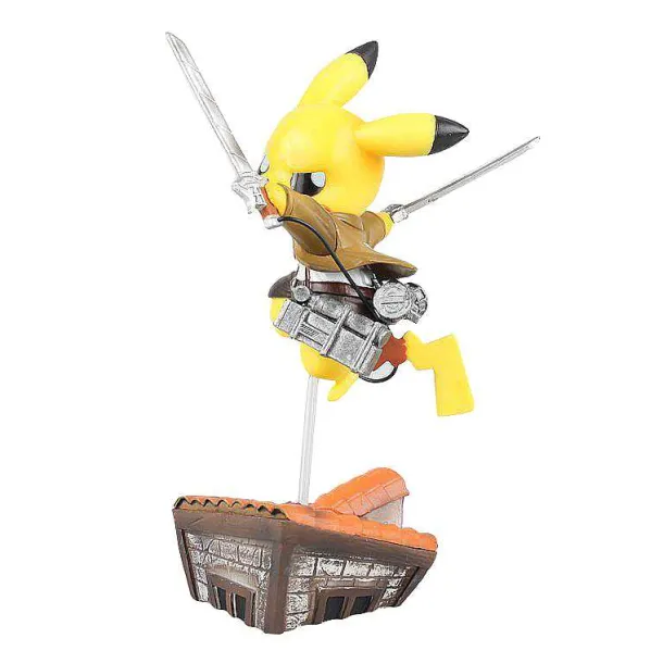 Pikachu Cosplay Attack On Titan Action Figur