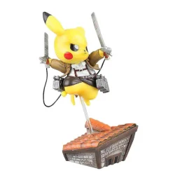 Pikachu Cosplay Attack On Titan Action Figur