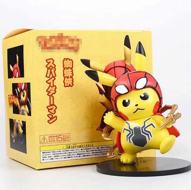 Pikachu Cosplay Avengers Figuren - Iron Man, Thor, Captain American Etc.