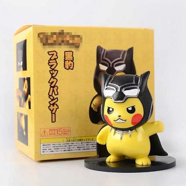 Pikachu Cosplay Avengers Figuren - Iron Man, Thor, Captain American Etc.