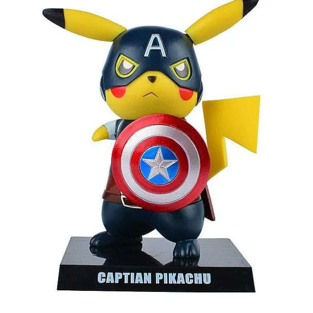 Pikachu Cosplay Figur (Deadpool, Batman, Darth Vader, Naruto)