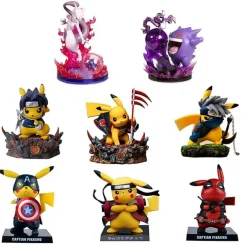 Pikachu Cosplay Figur (Deadpool, Batman, Darth Vader, Naruto)