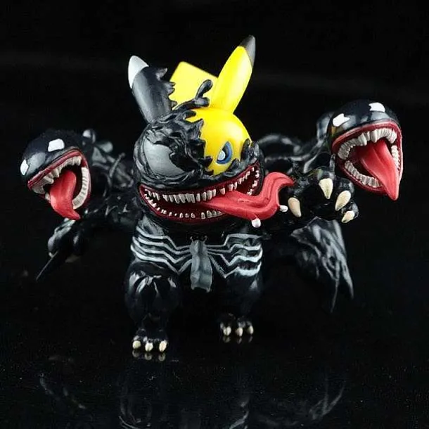 Pikachu Cosplay Figur - Pikachu Als Venom