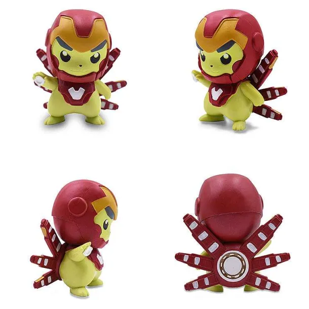 Pikachu Cosplay Iron Man, Thor, Captain America, Hulk Etc. Figuren (Ca. 10Cm)