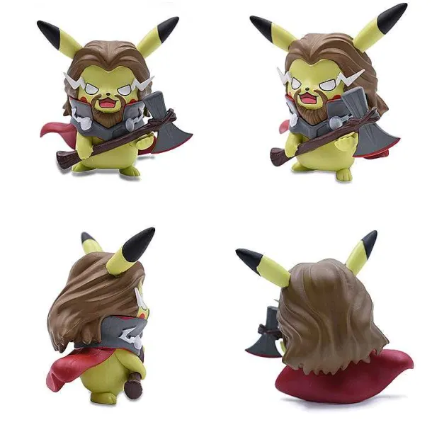 Pikachu Cosplay Iron Man, Thor, Captain America, Hulk Etc. Figuren (Ca. 10Cm)