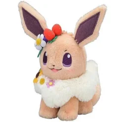 Pikachu Eevee - Evoli Suse Pluschtier Pokemon (Ca. 18Cm) Oster Edition