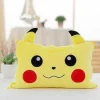 Pikachu Flauschige Pokemon Flannel Decke / Kissen 120X160Cm