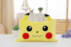 Pikachu Flauschige Pokemon Flannel Decke / Kissen 120X160Cm