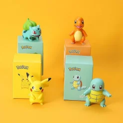 Pikachu Gluamnda, Enton, Schiggy, Bisasam Und Pummeluff Pokemon Figuren Set