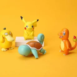 Pikachu Gluamnda, Enton, Schiggy, Bisasam Und Pummeluff Pokemon Figuren Set