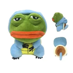 Pikachu, Glumanda, Bisasam U. A. Als Sad Frog Meme Cosplay Plusch Pokemon (Ca. 25Cm)