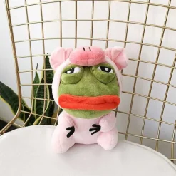 Pikachu, Glumanda, Bisasam U. A. Als Sad Frog Meme Cosplay Plusch Pokemon (Ca. 25Cm)