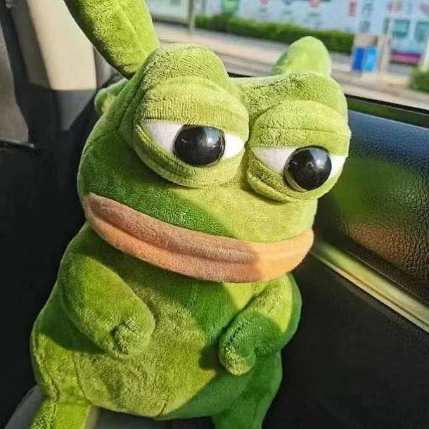 Pikachu, Glumanda, Bisasam U. A. Als Sad Frog Meme Cosplay Plusch Pokemon (Ca. 25Cm)