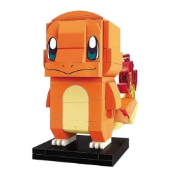 Pikachu, Glumanda, Schiggy, Relaxo Oder Evoli Bausteine Set Pokemon