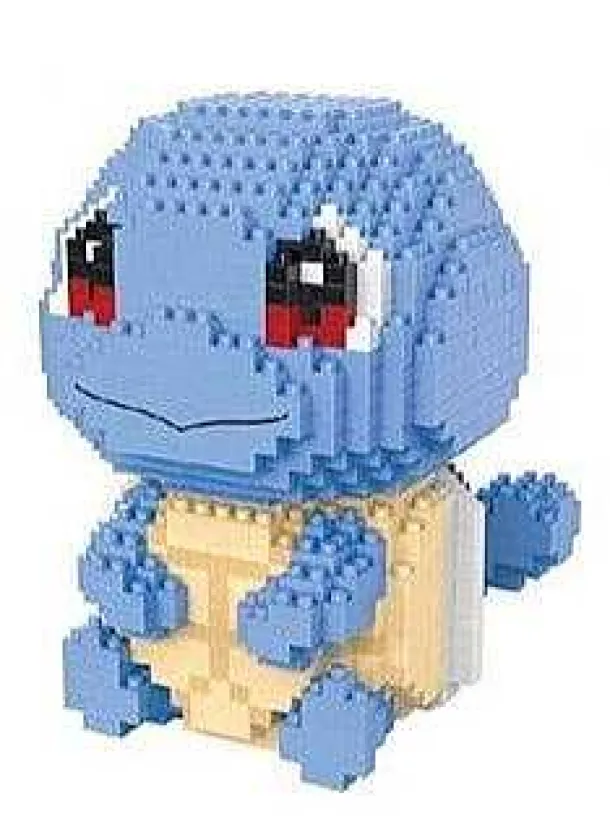 Pikachu, Glumanda, Schiggy, Relaxo Oder Evoli Bausteine Set Pokemon