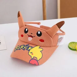 Pikachu Kinder Sonnenschutz Cap - Ideal Fur Den Sommer Und Urlaub