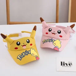Pikachu Kinder Sonnenschutz Cap - Ideal Fur Den Sommer Und Urlaub