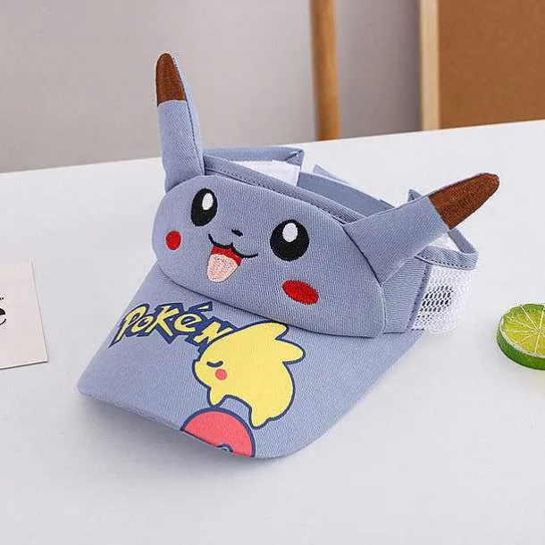 Pikachu Kinder Sonnenschutz Cap - Ideal Fur Den Sommer Und Urlaub