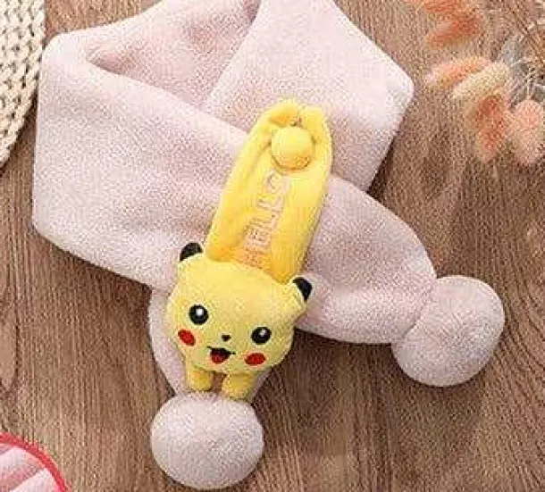 Pikachu Kinder Winter Schal