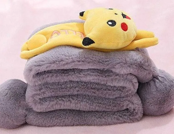 Pikachu Kinder Winter Schal