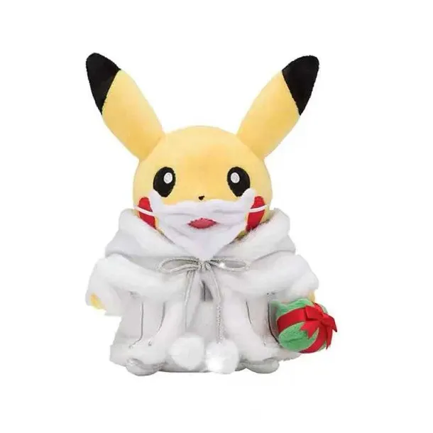 Pikachu Kuscheltier In Weihnachtlichen Motiven