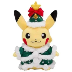 Pikachu Kuscheltier In Weihnachtlichen Motiven