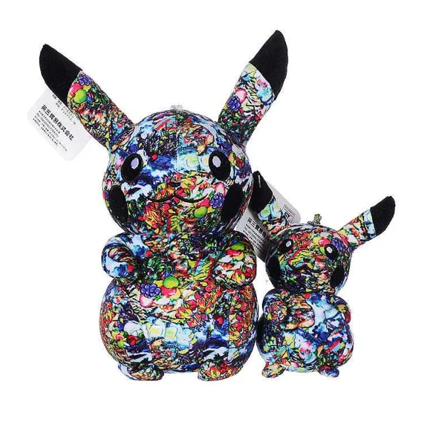 Pikachu Kuscheltier Pokemon Graffiti Look - 13Cm