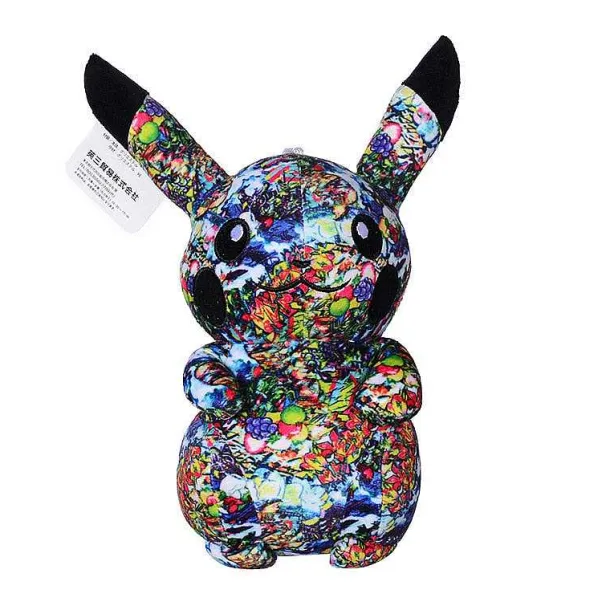 Pikachu Kuscheltier Pokemon Graffiti Look - 13Cm