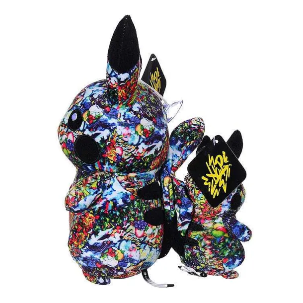Pikachu Kuscheltier Pokemon Graffiti Look - 13Cm