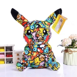 Pikachu Kuscheltier Pokemon Graffiti Look - 13Cm