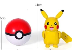 Pikachu, Mewtu, Glurak, Bisasam Oder Turtok Figur Mit Pokeball