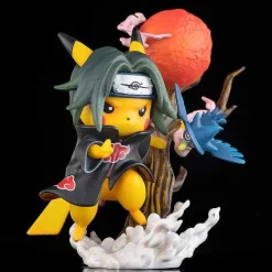 Pikachu Naruto Sasuke Haruno Sakura Itachi Figuren (Ca. 13Cm)