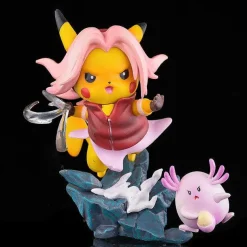 Pikachu Naruto Sasuke Haruno Sakura Itachi Figuren (Ca. 13Cm)