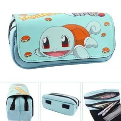 Pikachu, Pokeball, Evoli, Schiggy U. A. Federmappen