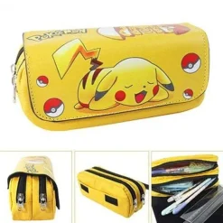 Pikachu, Pokeball, Evoli, Schiggy U. A. Federmappen