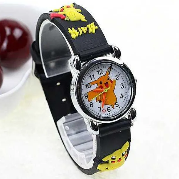 Pikachu Pokemon Armbanduhr Fur Kinder (4 Farben Zur Auswahl)