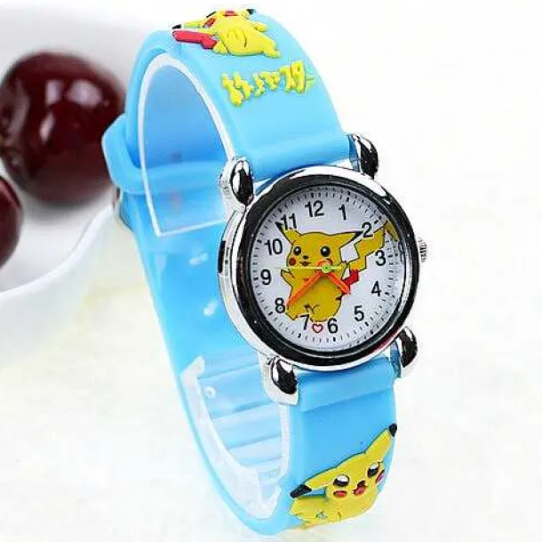 Pikachu Pokemon Armbanduhr Fur Kinder (4 Farben Zur Auswahl)