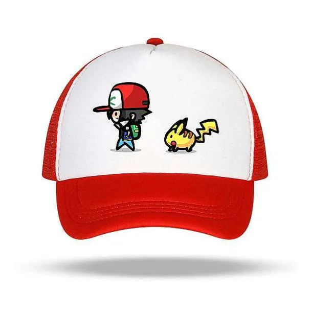 Pikachu Pokemon Baseball Mützen In Vielen Motiven Fur Kinder Oder Erwachsene