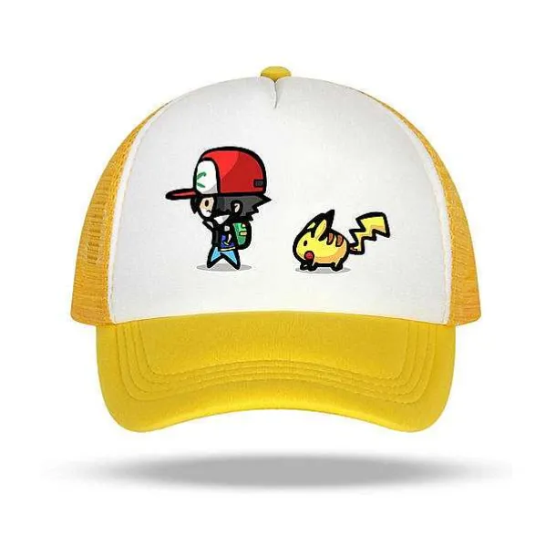 Pikachu Pokemon Baseball Mützen In Vielen Motiven Fur Kinder Oder Erwachsene