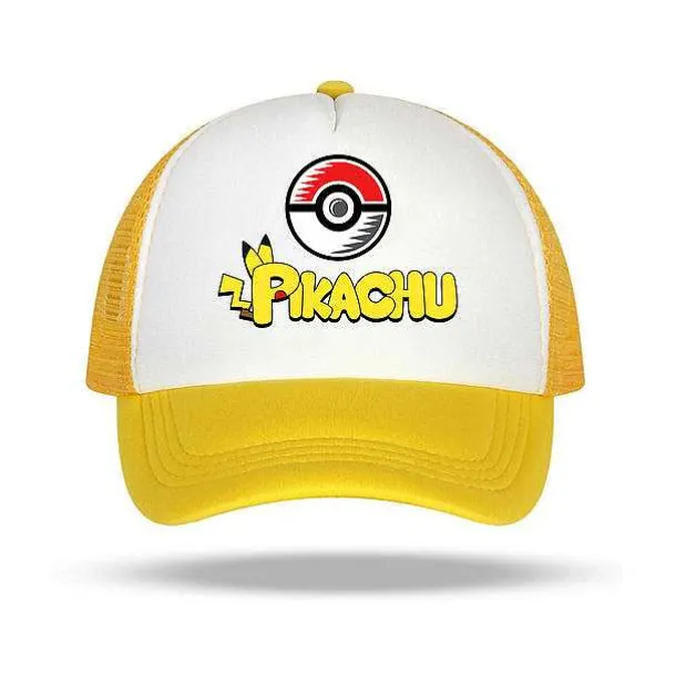 Pikachu Pokemon Baseball Mützen In Vielen Motiven Fur Kinder Oder Erwachsene
