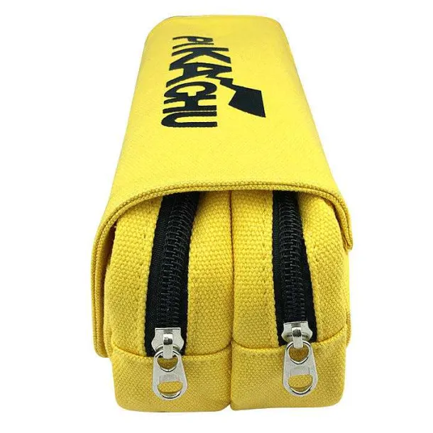 Pikachu Pokemon Canvas Federtasche